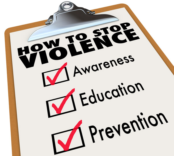 How to Stop Violence Checklist
