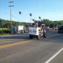 The EVE float in the Waterford Fair Parade.